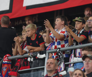 Górnik Zabrze - AS Monaco: Zdjęcia kibiców i zawodników z meczu eliminacji Ligi Konferencji