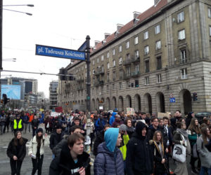 Młodzieżowy strajk klimatyczny we Wrocławiu