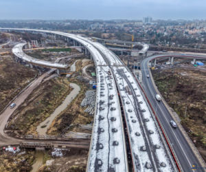 Budowa węzła Mistrzejowce na S7 w Krakowie