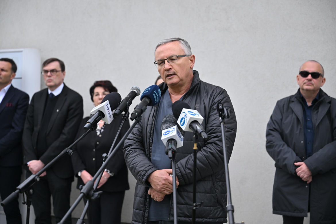 Uczcili pamięć dr. Tomasza Soleckiego. Lekarz został zamordowany przez pacjenta