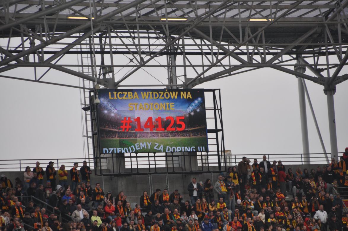 Tak dopingowali kibice na meczu Korona Kielce - Radomiak Radom