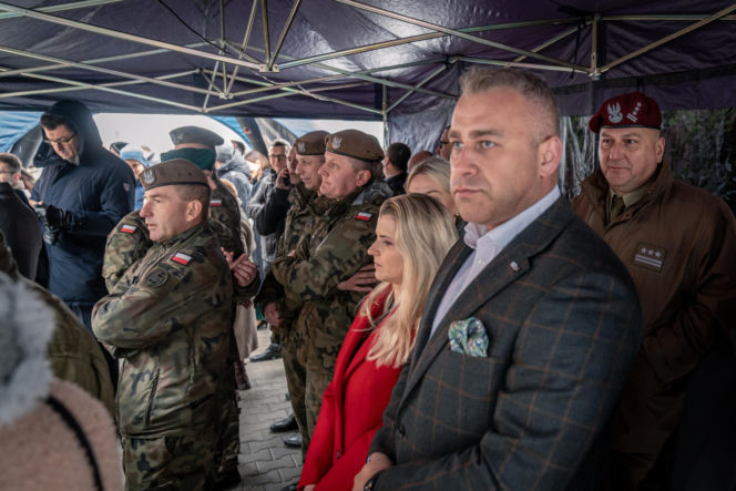 Otwarcie nowej hali produkcyjnej w Fabryce Broni "Łucznik"