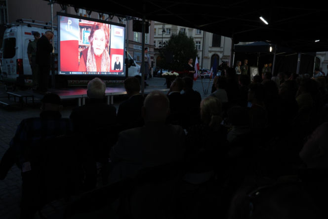 Warszawiacy oddali hołd Wandzie Traczyk-Stawskiej