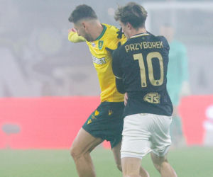 GKS Katowice - Pogoń Szczecin, zdjęcia kibiców i zawodników z meczu 17. kolejki PKO BP Ekstraklasy