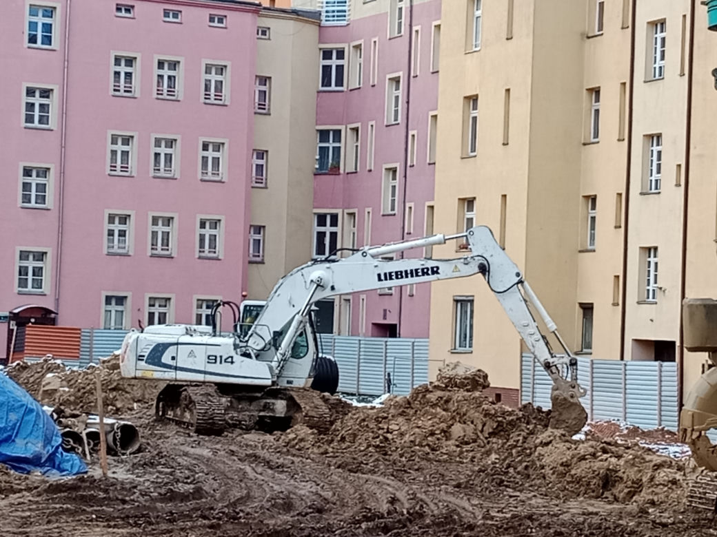 Przebudowa wnętrza Kwartału 36