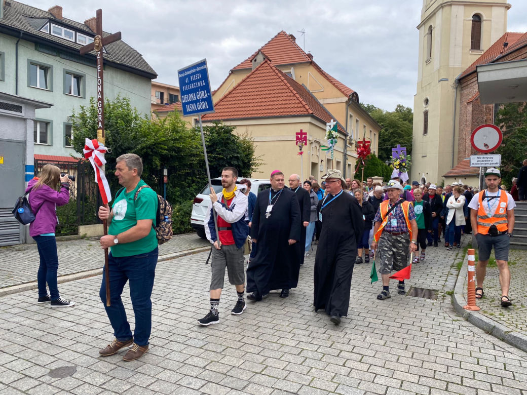 41. Pielgrzymka Diecezji Zielonogórsko-Gorzowskiej; Zielona Góra-Jasna Góra