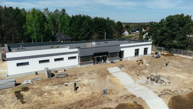Remont stadionu Granatu w Skarżysku-Kamiennej
