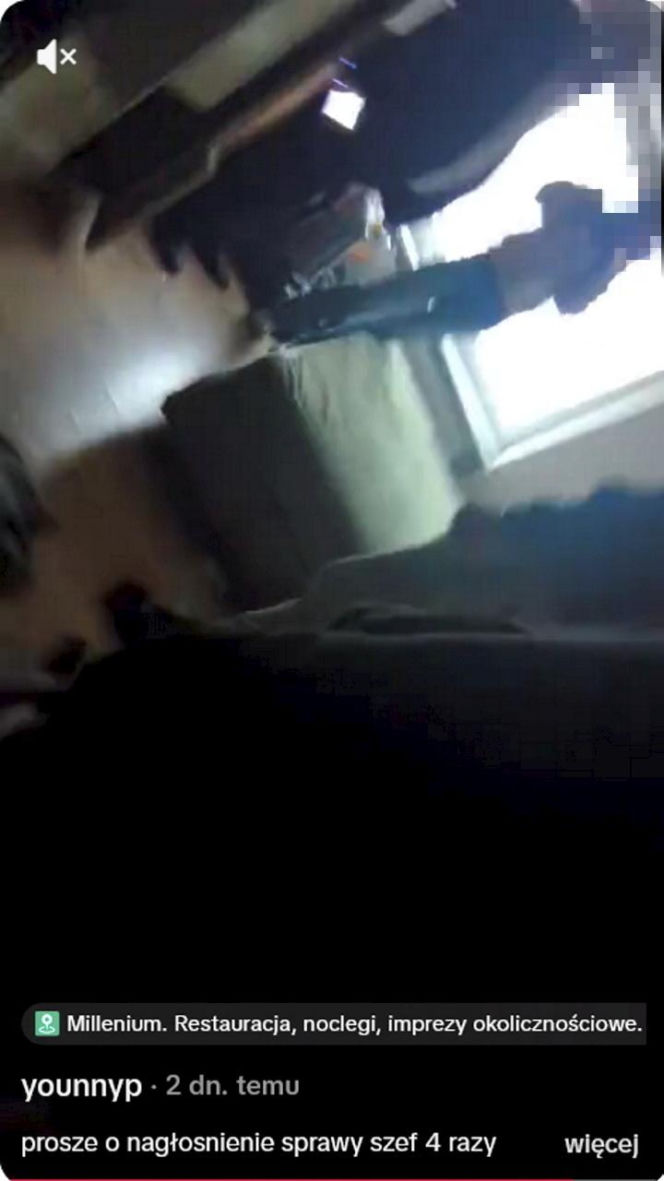 Restaurator zaatakował 15-letnią praktykantkę? Szokujące nagrania. Sprawę bada policja