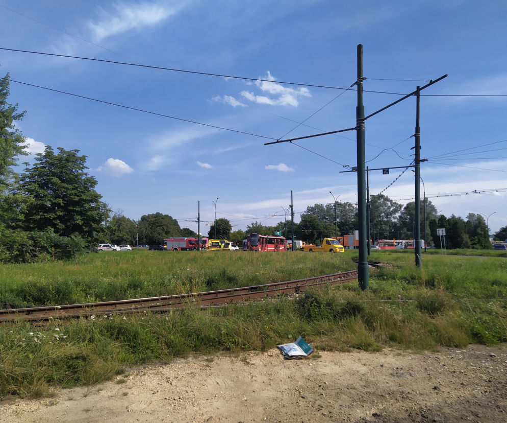 Wypadek w Będzinie