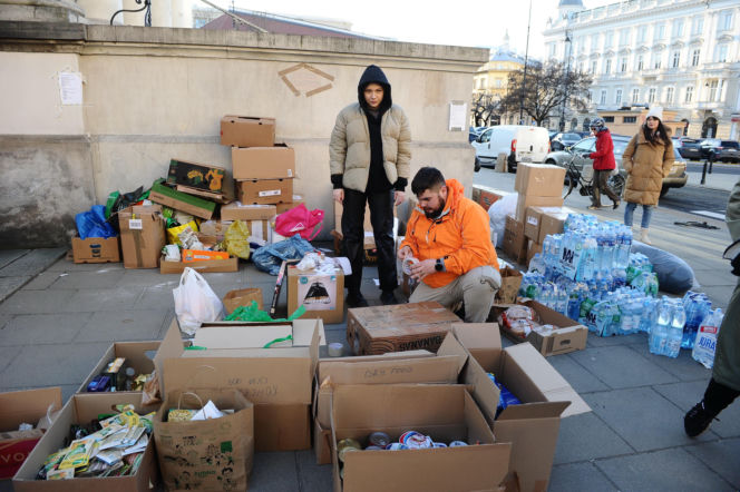 Warszawa w pierwszych dniach po rosyjskiej inwazji na Ukrainę