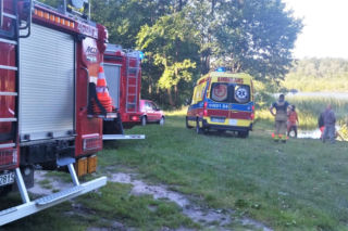 Utonięcie w jeziorze niedaleko Iławy. Od czerwca utonęły cztery osoby