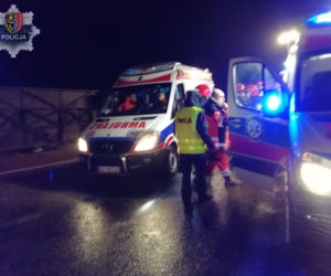 Wypadek autokaru na S3 koło Polkowic, 6.12.2018