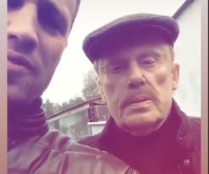 Na dobre i na złe. Michał Wilczewski (Mateusz Janicki), Cezary Wilczewski (Daniel Olbrychski)