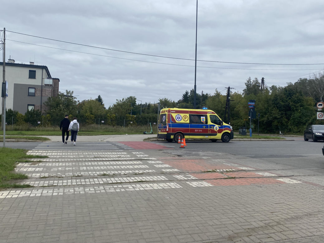 Wypadek Warszawska Stalowa