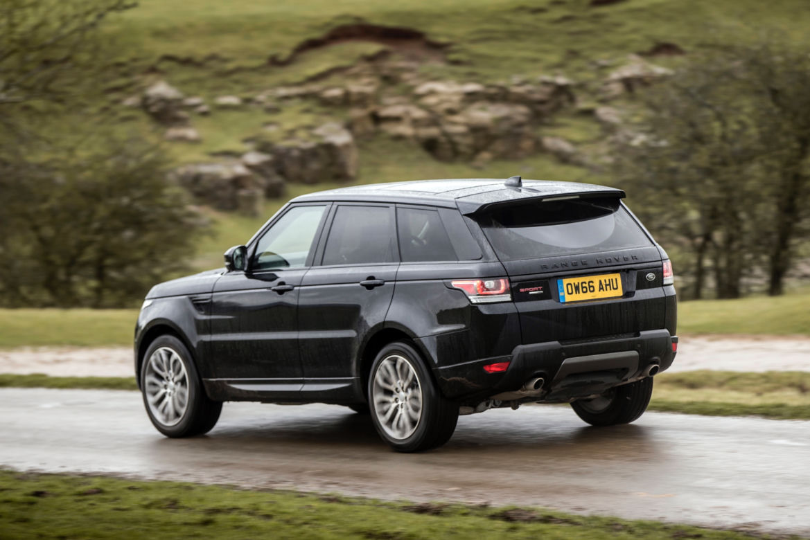 Range Roverem Sport HSE