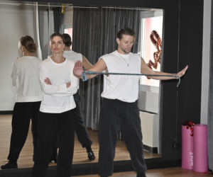 Sebastian Fabijański na probach do Tańca z Gwiazdami