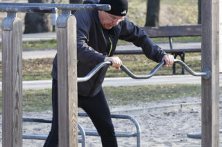 Senator Karczewski trenuje na wiosnę