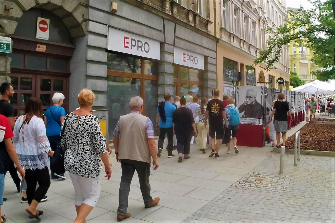 Otwarcie alei Wojska Polskiego