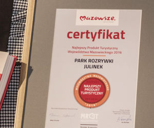 Julinek nagrodzony przez Mazowiecką Regionalną Organizację Turystyczną