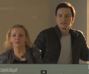 Barwy szczęścia odc. 1173. Sabina (Barbara Kurzaj), Władek (Przemysław Stippa)