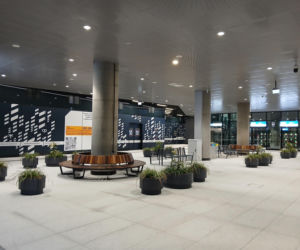 Dworzec kolejowy Warszawa Zachodnia po otwarciu