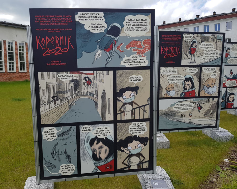 Nietypowy komiks o Mikołaju Koperniku 