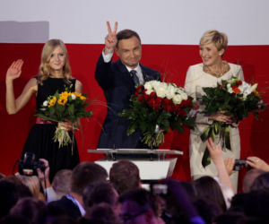 Tak świętowali wygrani - Andrzej Duda.