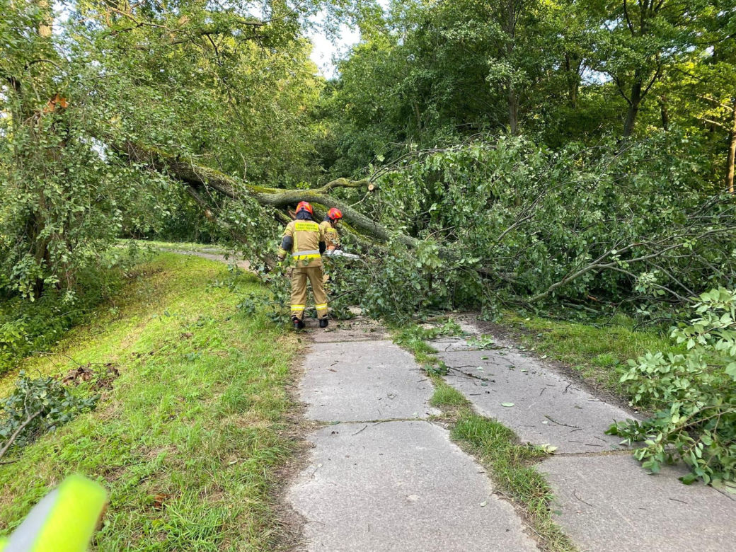 Burze nad Polską. Strażacy podali miażdżące dane. Pogoda jak z koszmaru