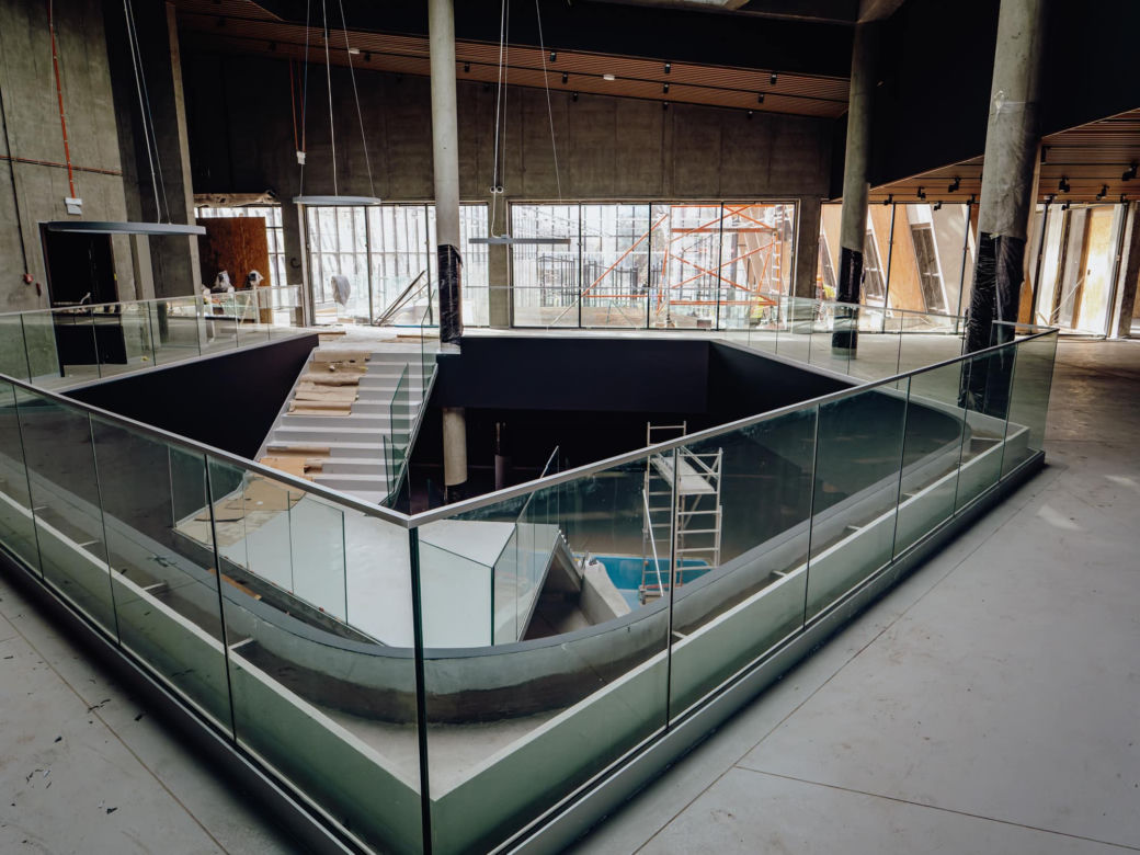 Budowa Egzotarium w Sosnowcu