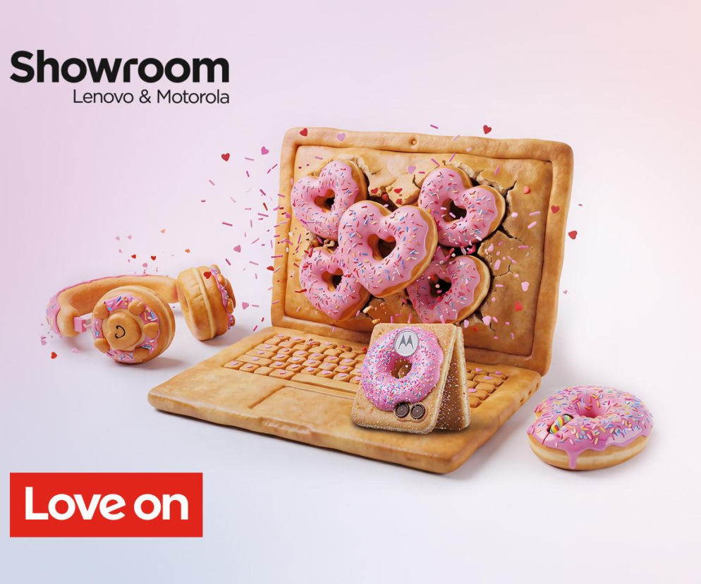 Świętuj słodkie Walentynki w Showroomie Lenovo & Motorola!