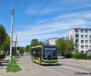 Elektryczny MAN na testach w Skarżysku-Kamiennej