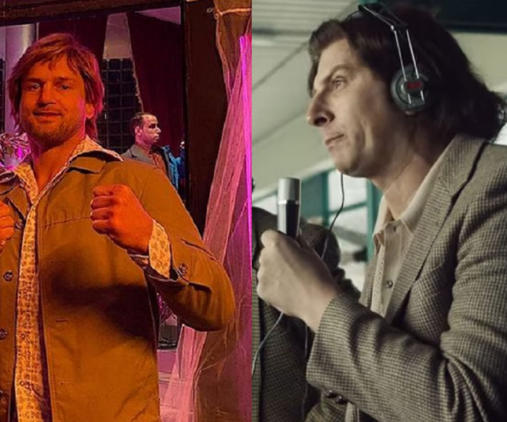 Marcin Wrzosek i Mateusz Borek w Jak pokochałam gangstera