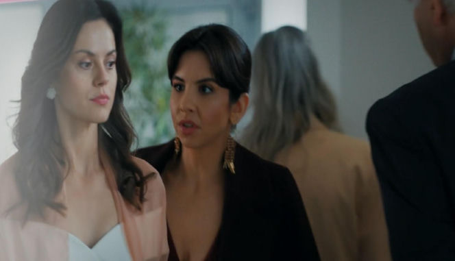 M jak miłość odc. 1924. Aneta (Ilona Janyst), Kasia (Paulina Lasota)