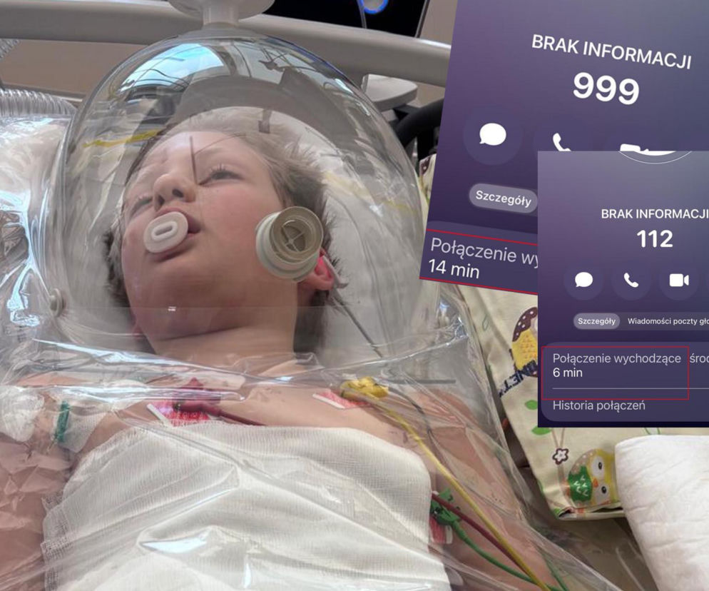 Ośmioletni Dawid z Warszawy przestał oddychać. Rodzina czekała na karetkę 24 minuty