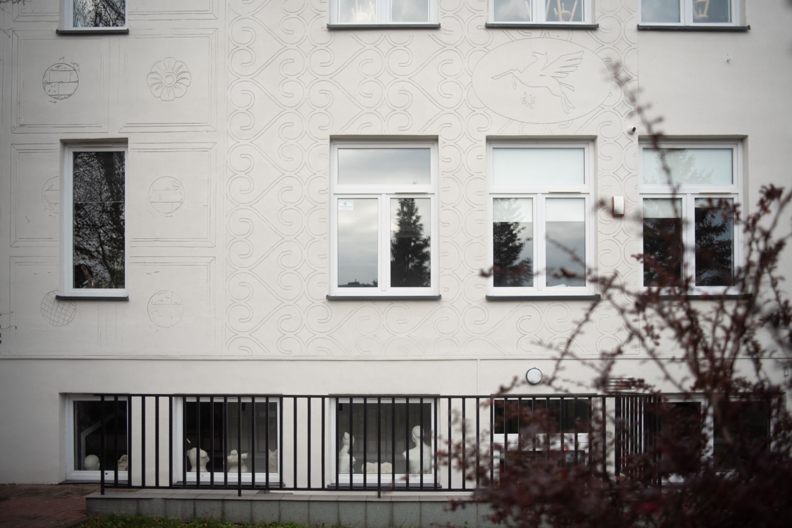 Słupsk - Fasada Liceum Sztuk Plastycznych