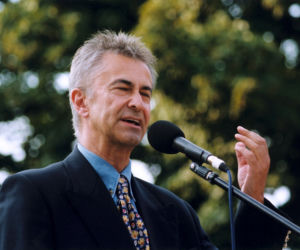 Tadeusz Ross z żoną i dziećmi