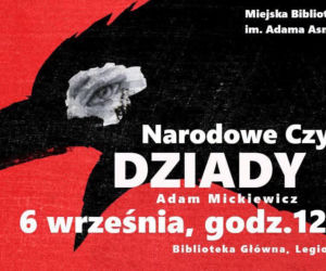Narodowe Czytanie w MBP im. Adama Asnyka w Kaliszu. Gościem czytelni będzie aktor Zdzisław Wardejn