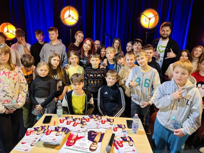 Projekt ekologiczny w Mordach i wizyta Saszan