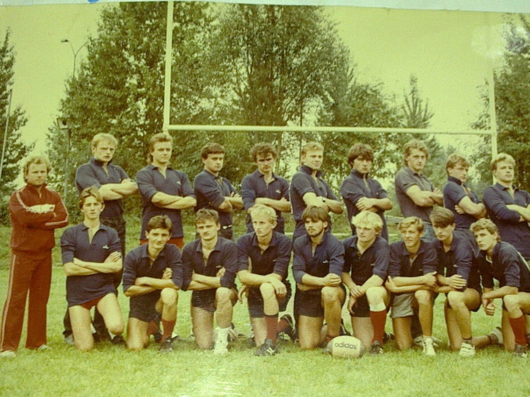 Naszym Kozłom stuknęło 45 lat! Rugbiści świętują jubileusz na boisku. 