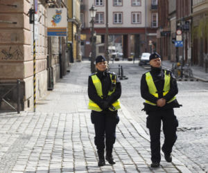 Patrol policji we Wrocławiu