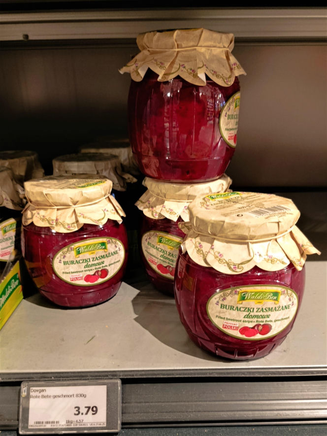 Polskie produkty w niemieckim supermarkecie