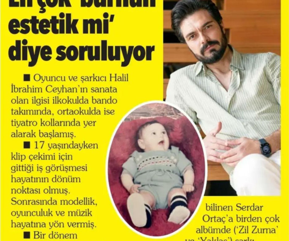 Halil İbrahim Ceyhan (Yaman z "Dziedzictwo") jako dziecko