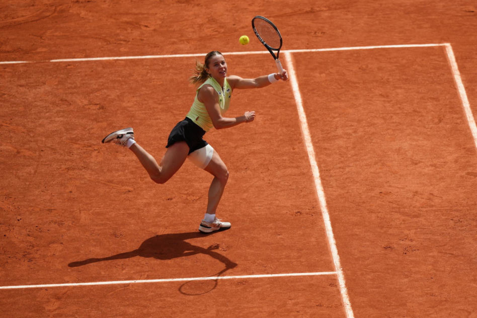 Chwalińska - Andriejewa, finał Roland Garros