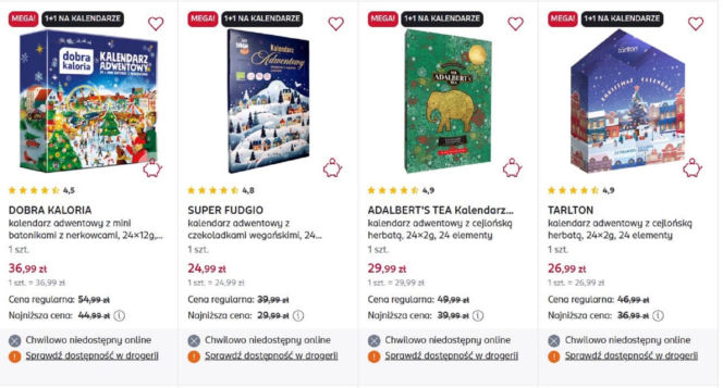 Rossmann rozdaje kalendarze adwentowe za darmo! Trzeba się spieszyć, oferta jest ograniczona czasowo