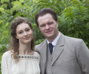 Bodo. Eugeniusz Bodo (Tomasz Schuchardt), Ada (Anna Pijanowska)