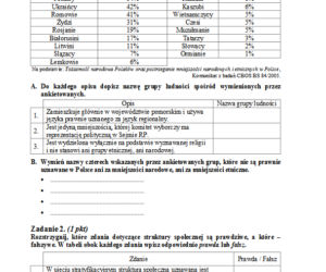 Matura 2013, WOS, poziom rozszerzony