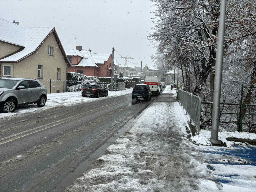 Zima w Nowym Sączu