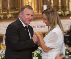 Państwo Kurscy już po ślubie