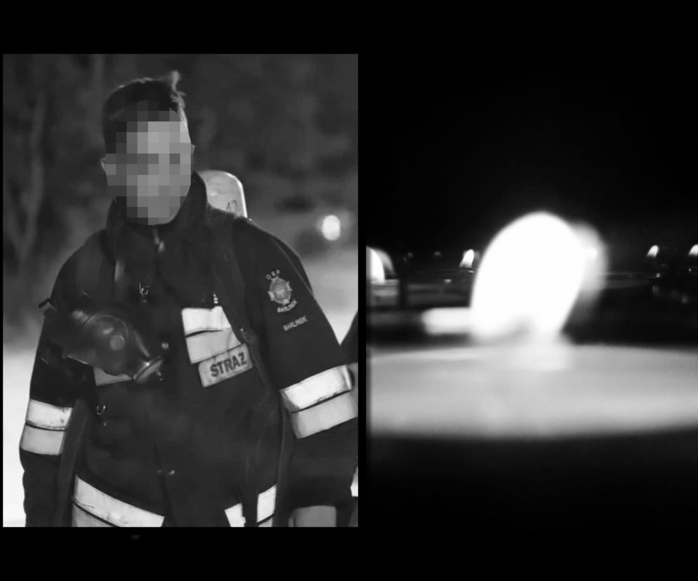 Strażacy z Barlinka w żałobie. Jeszcze niedawno zbierali krew dla Kamila