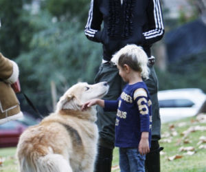 Gwen Stefani z rodziną